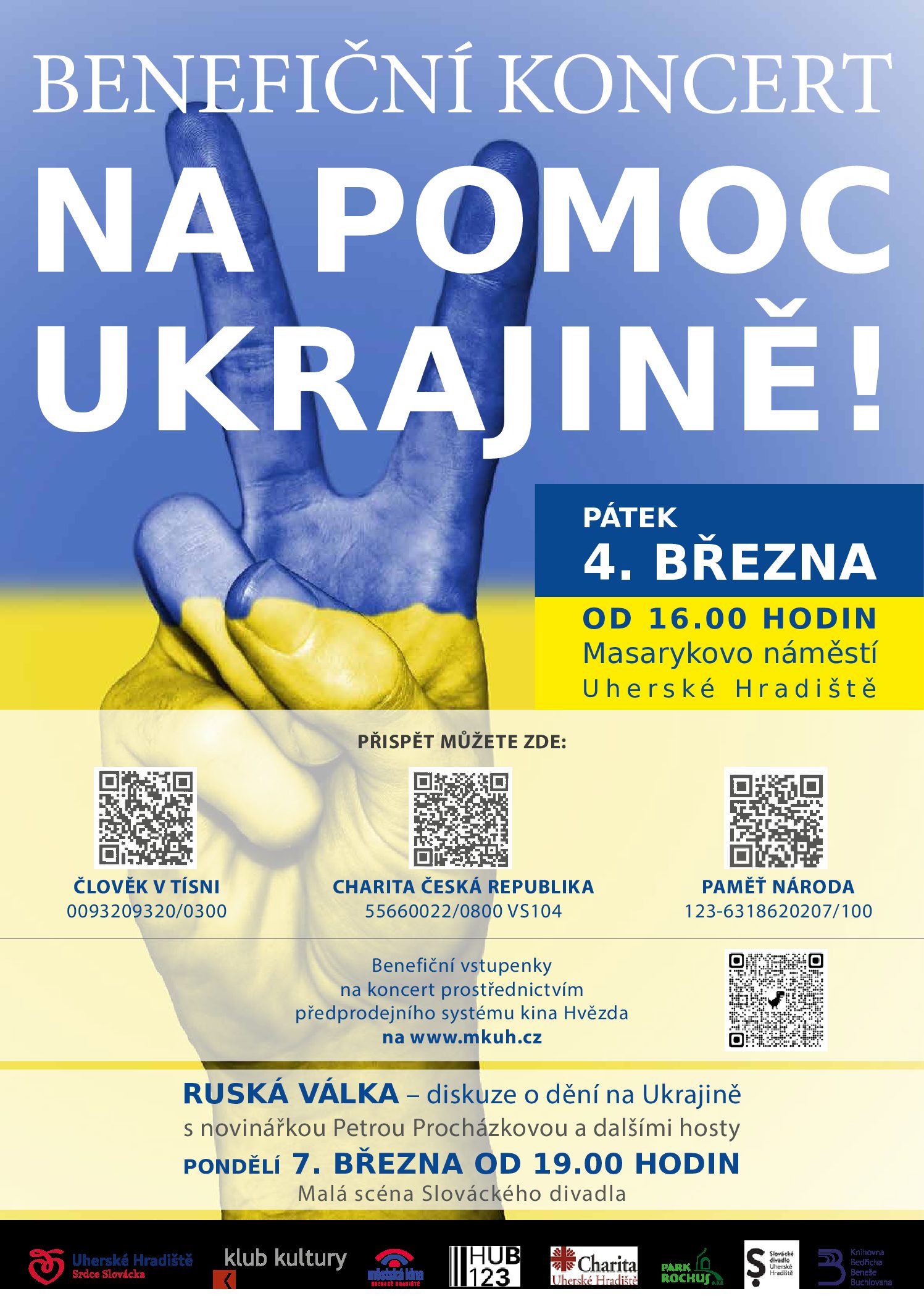 Benefiční koncert na pomoc Ukrajině