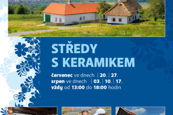 Středy s keramikem ve skanzenu Rochus