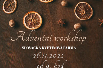 Adventní workshop se Slováckou květinovou farmou