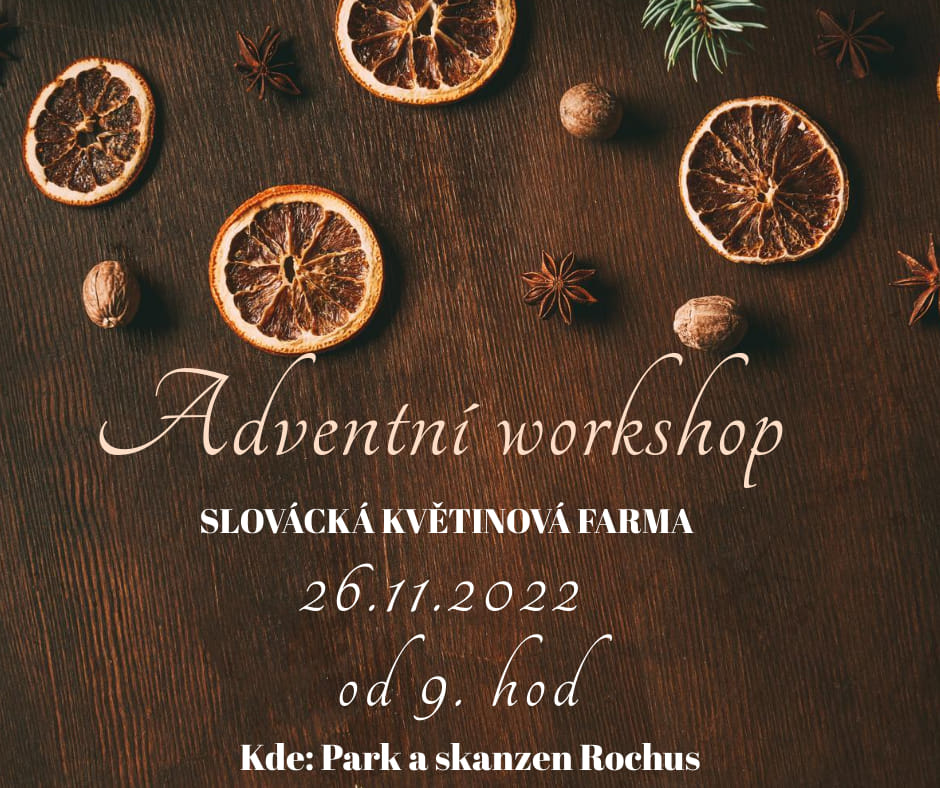 Adventní workshop se Slováckou květinovou farmou