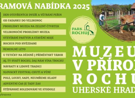 Programová nabídka 2025 ve skanzenu Rochus